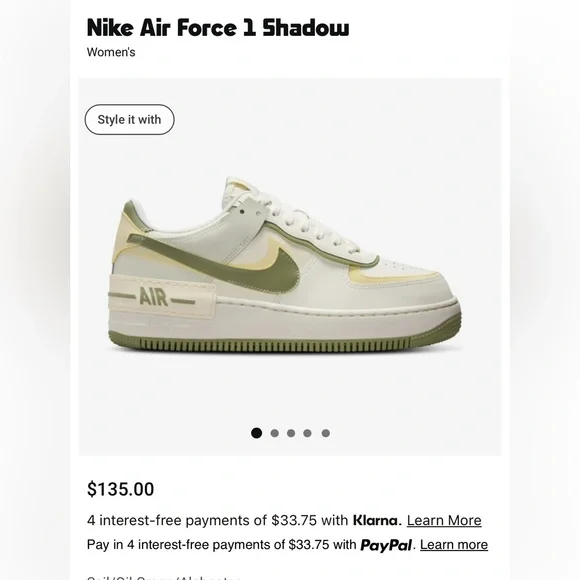 Nike Women's Air Force 1 Shadow Shoes - Picture 5 of 9